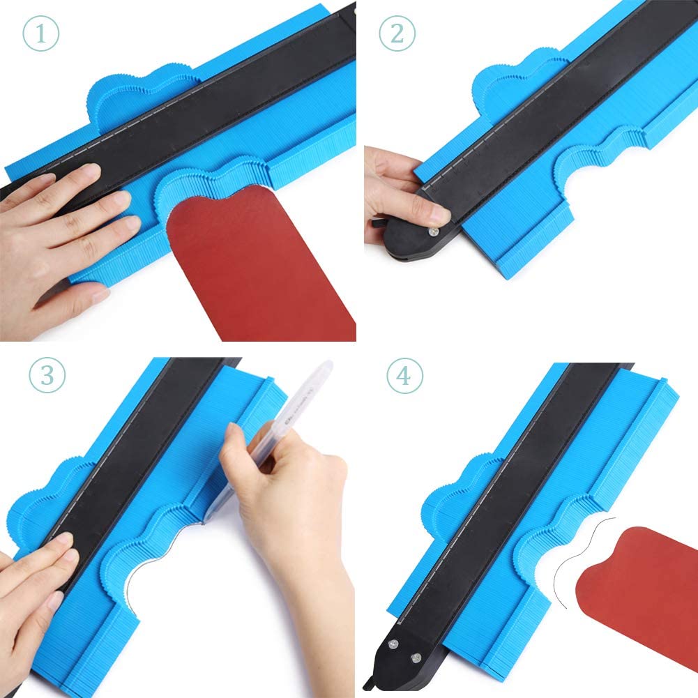 ProMark® | CALIBRADOR DE CONTORNOS ★ Corta en ángulos difícil con resultados profesionales