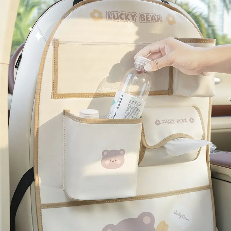 LuckyBear® TAPETE DE ALMACENAMIENTO PARA EL CARRO ★ Lleva los indispensables de tu bebé