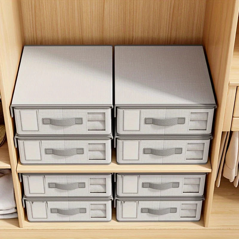 SpaceMax™ | ORGANIZADOR DE SÁBANAS PLEGABLE ★ Optimiza espacio en tu clóset