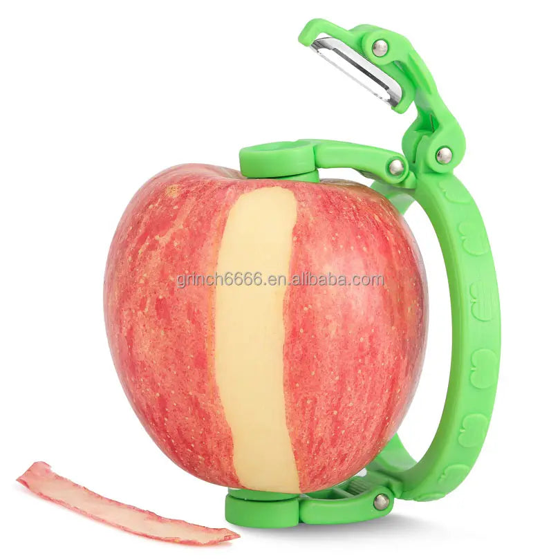 PELADOR DE FRUTAS Y VERDURAS GIRATORIO ★ SAFE PEELER™ Seguro y fácil de usar