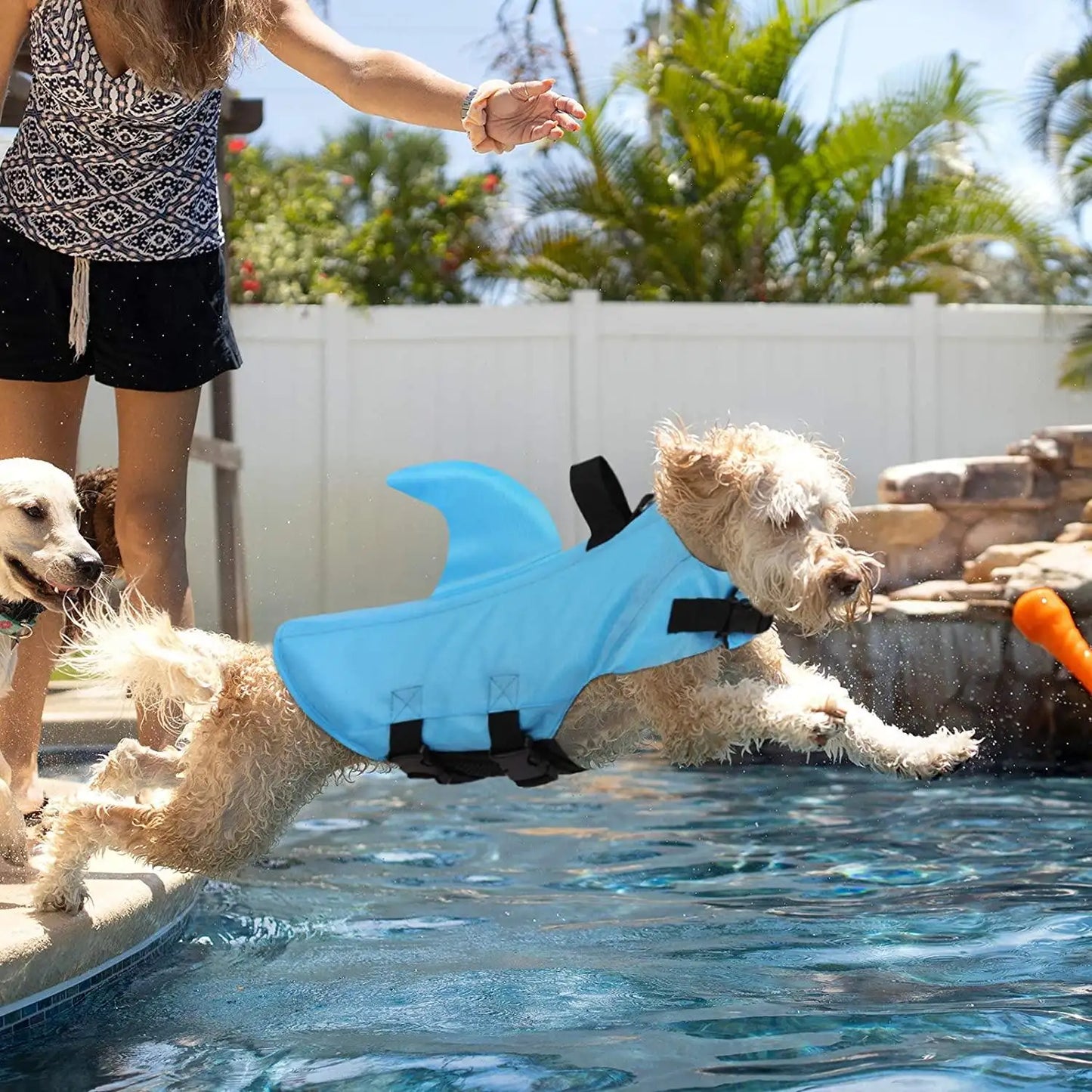 CHALECO SALVAVIDAS PARA MASCOTAS ★ PUP SHARK™