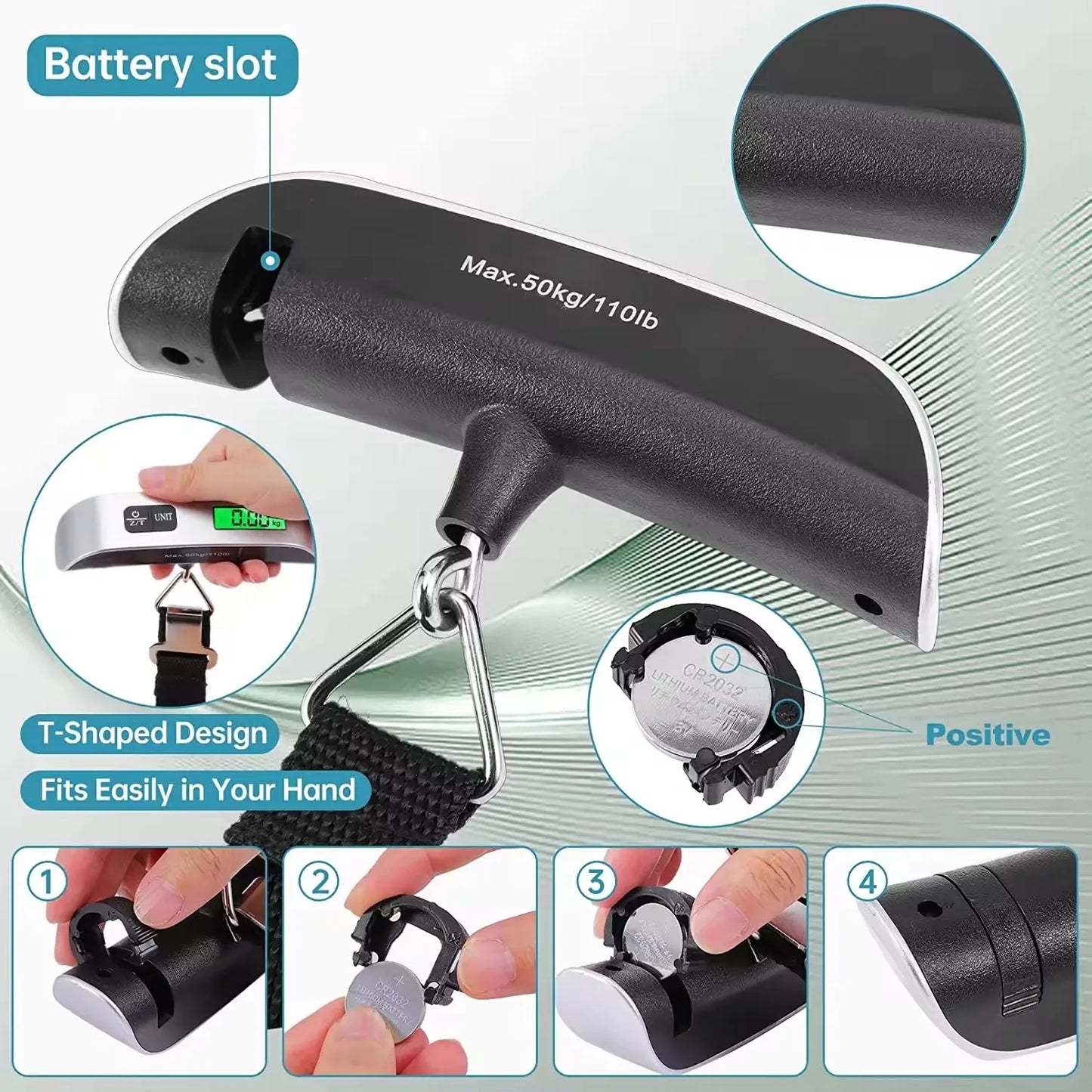 Pocket-Weight™ | BÁSCULA DIGITAL LCD PORTÁTIL ★ Pesa con rapidez y precisión donde sea