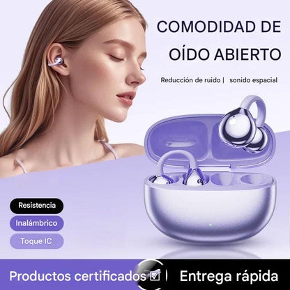 AUDÍFONOS INALÁMBRICOS CON DISEÑO DE EARCUFFS ★ SOUND CLIP®