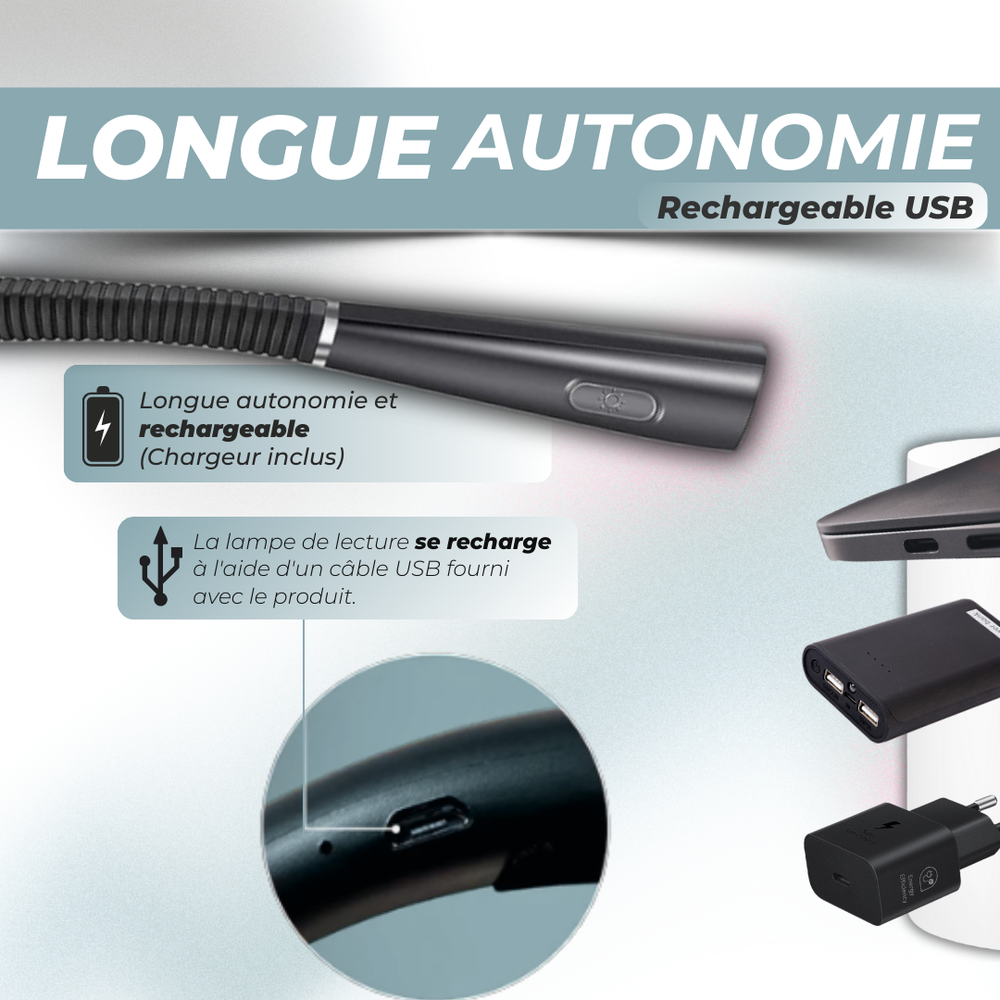 Flexi-Light™ | LUCES LED DIADEMA DE CUELLO PARA LEER ★ Tecnología LED para Lectores Nocturnos