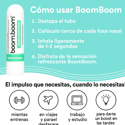 NasalStick® Barras Nasales De Menta X4 PCS