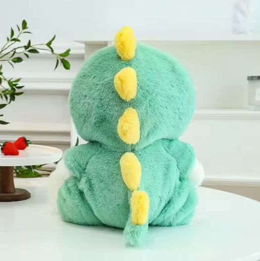 OSO DE PELUCHE CON DISFRÁZ DE DINOSAURIO® Hermoso regalo especial