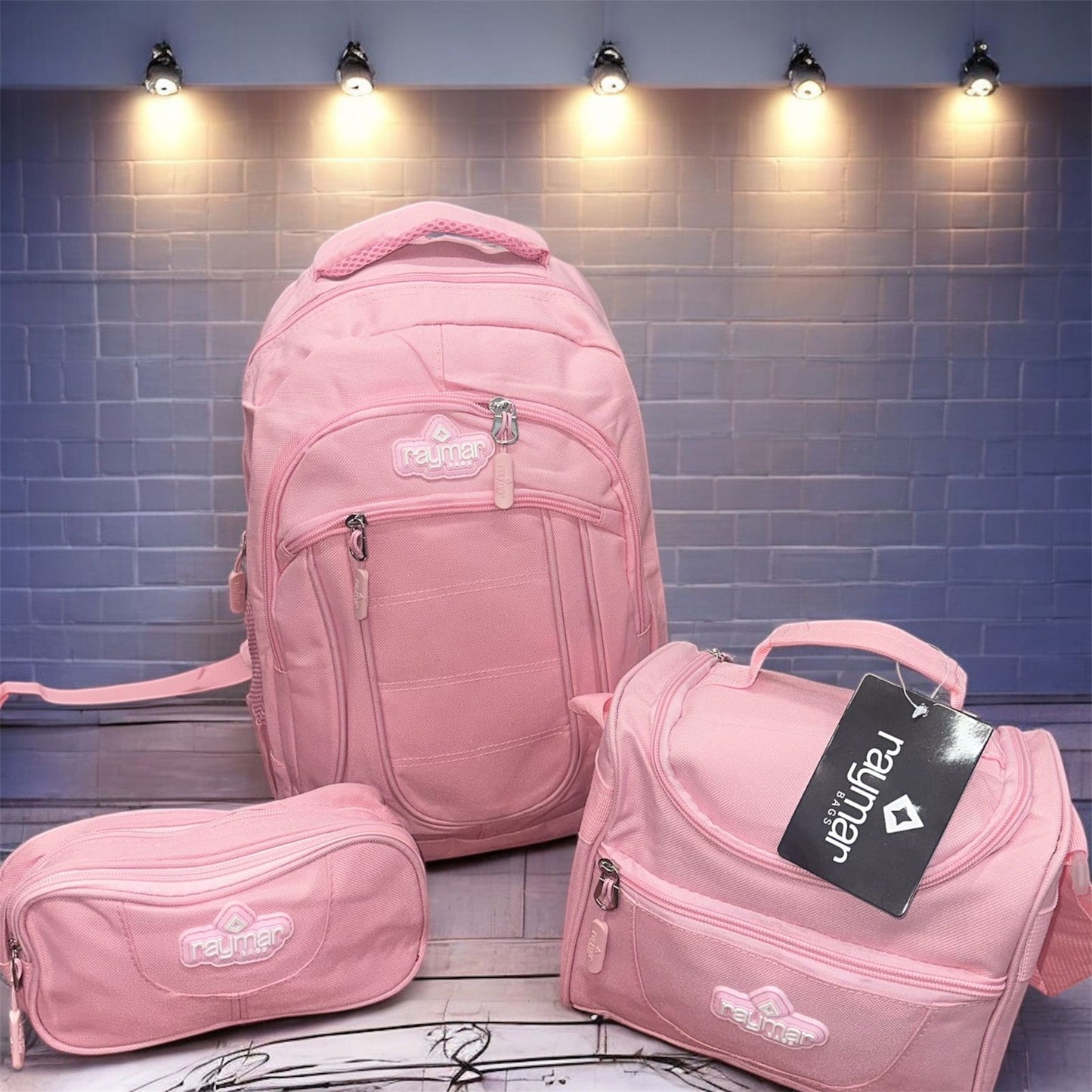 COMBO ESCOLAR® MORRAL+ LONCHERA + CARTUCHERA