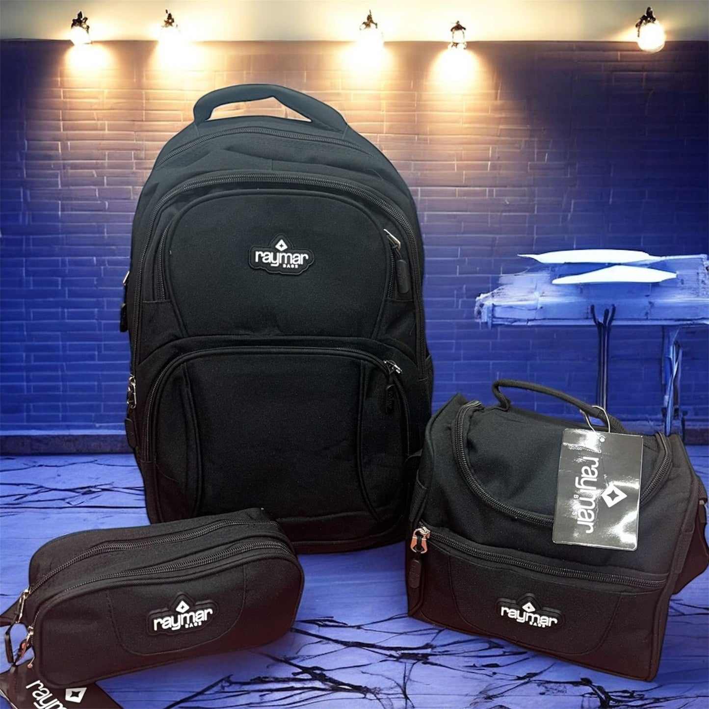 COMBO ESCOLAR® MORRAL+ LONCHERA + CARTUCHERA