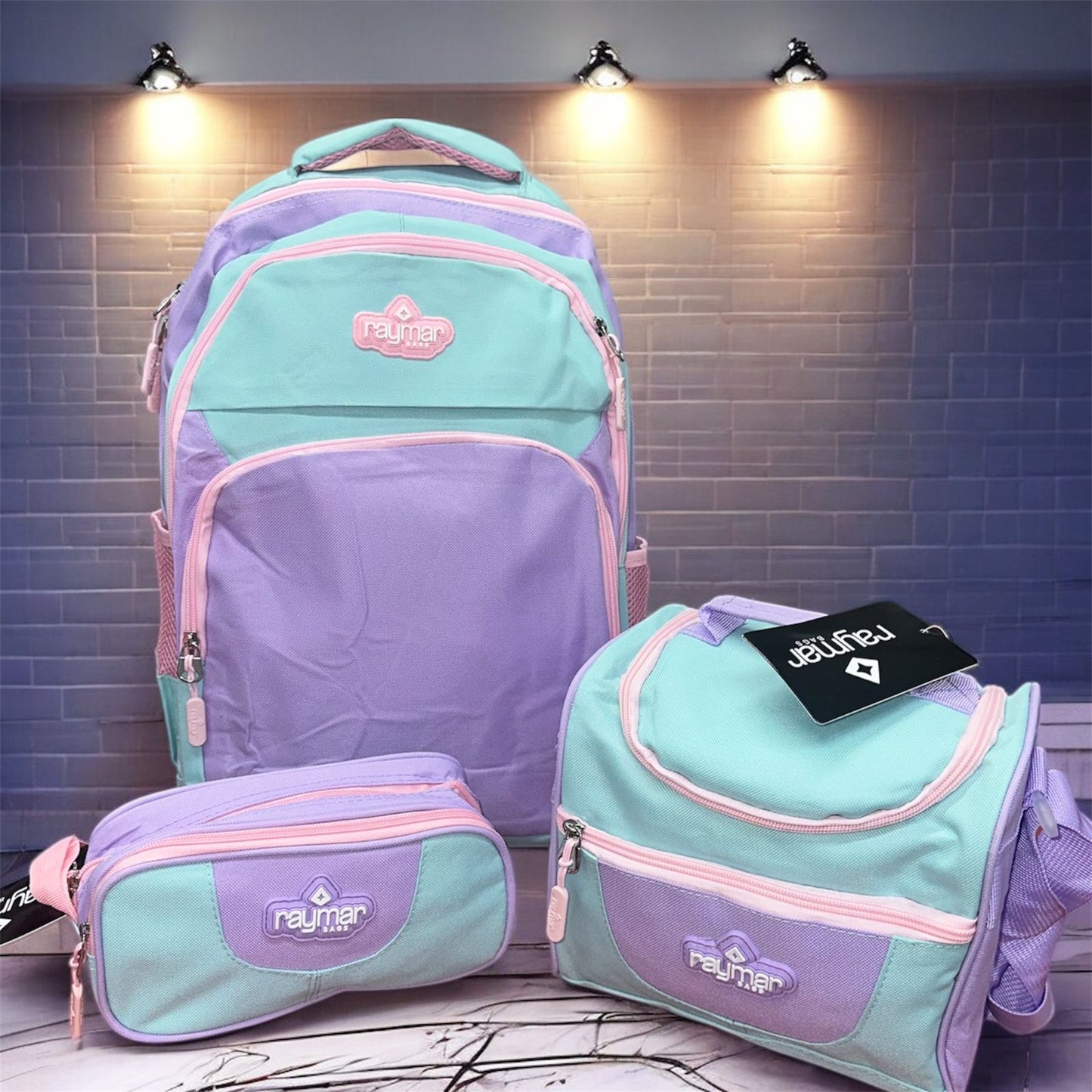 COMBO ESCOLAR® MORRAL+ LONCHERA + CARTUCHERA
