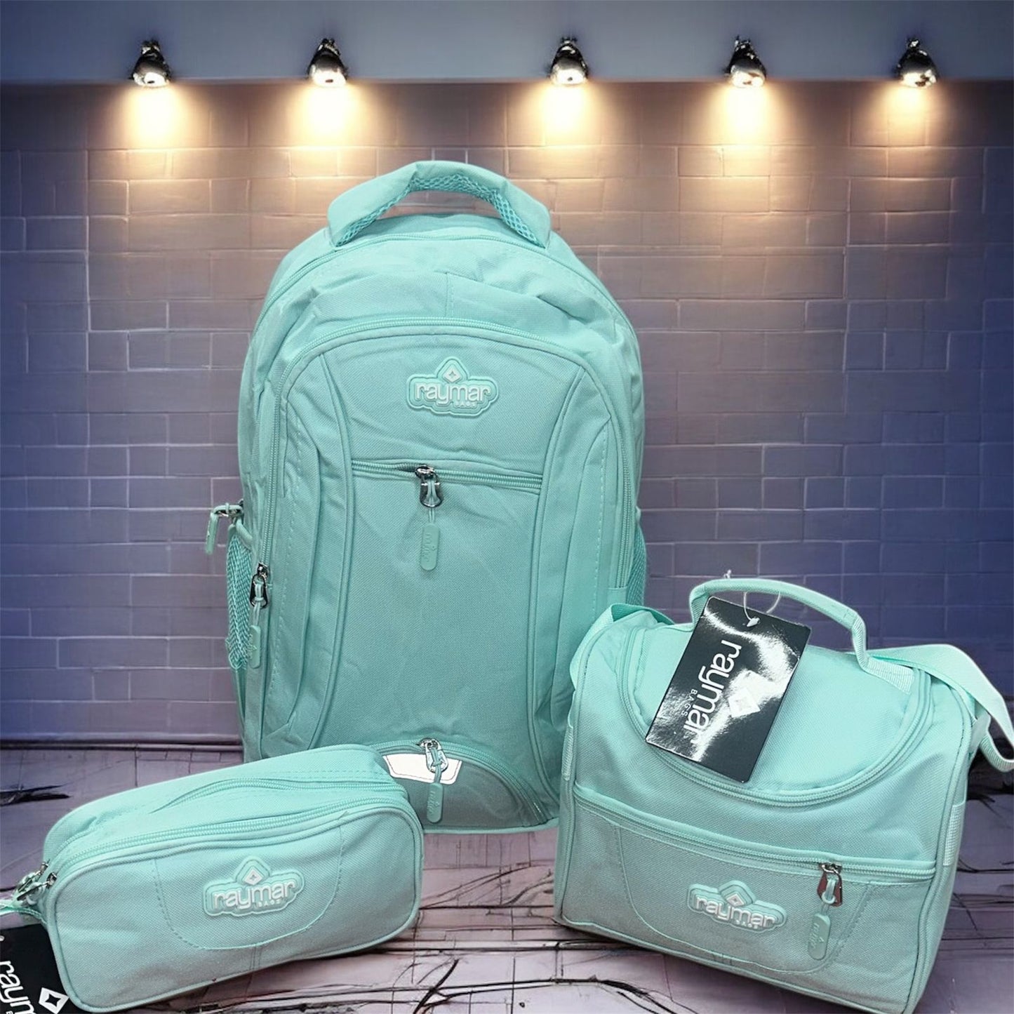COMBO ESCOLAR® MORRAL+ LONCHERA + CARTUCHERA