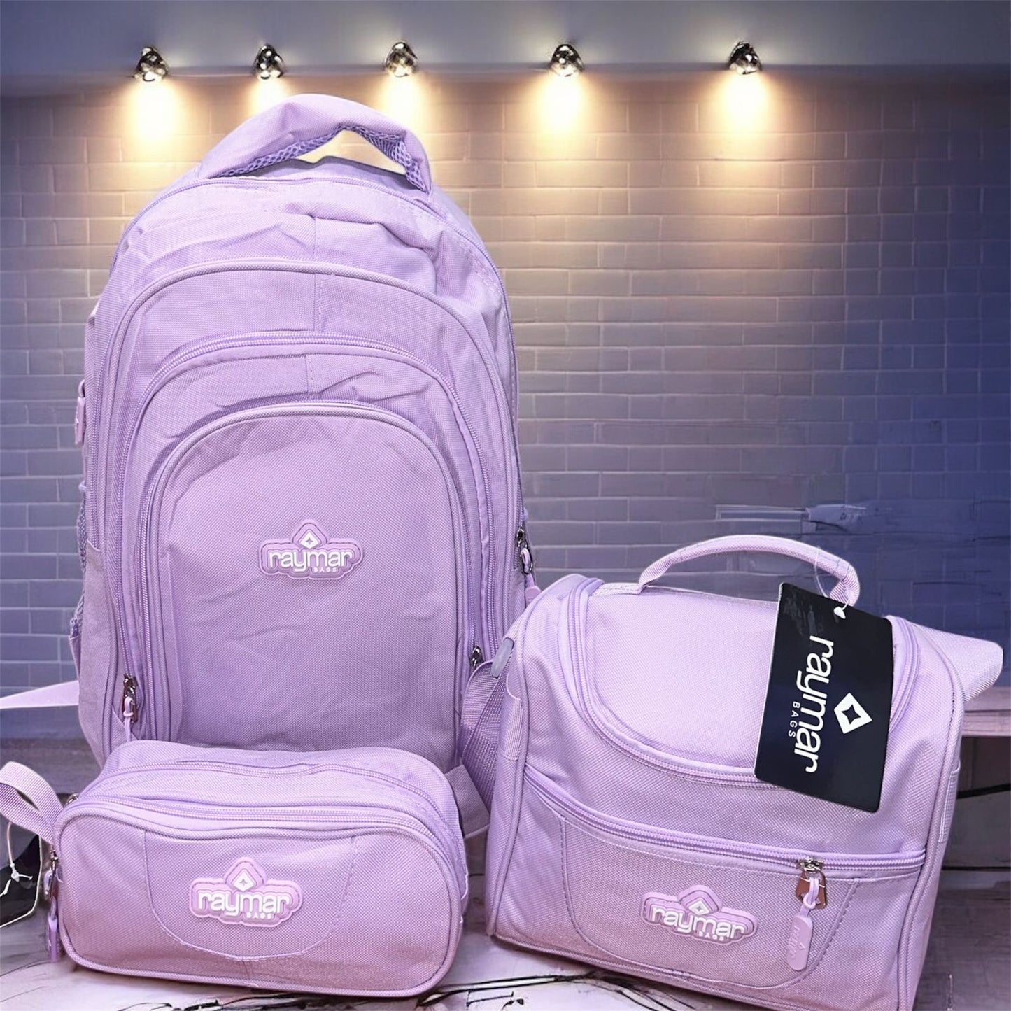 COMBO ESCOLAR® MORRAL+ LONCHERA + CARTUCHERA