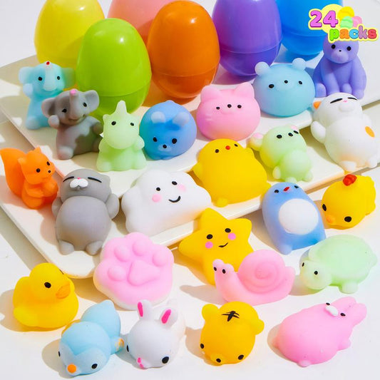 ZenSquish™ Huevos Con Juguetes Antiestrés X24 PCS