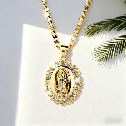 Sacred Aura™ Cadena de la Virgen de Guadalupe