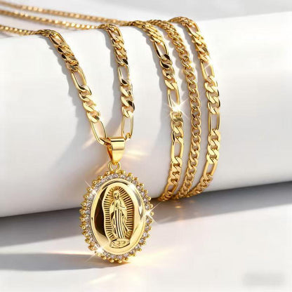 Sacred Aura™ Cadena de la Virgen de Guadalupe