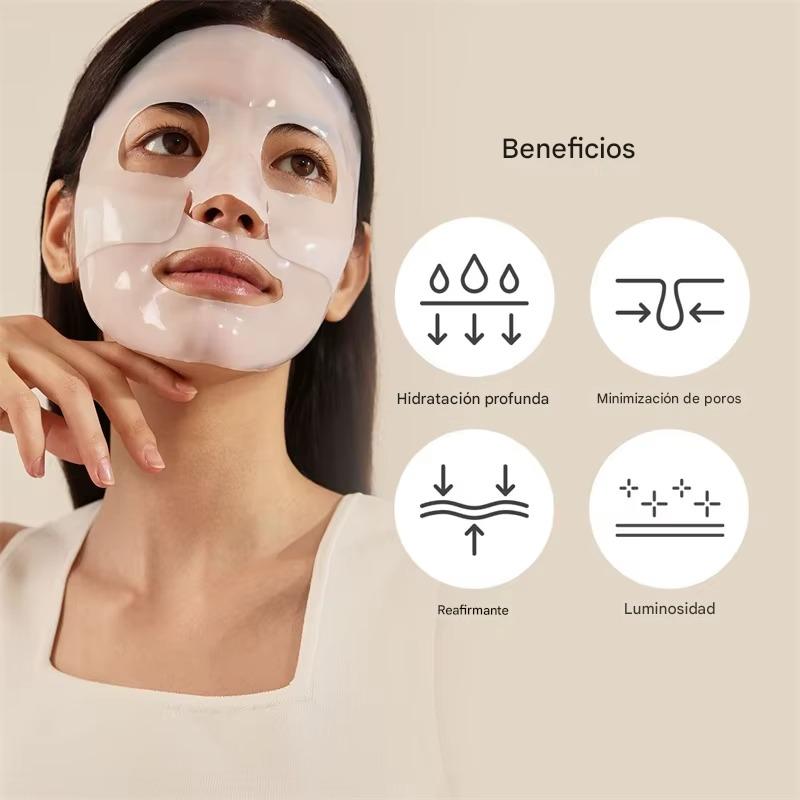 BioPink™ Mascarilla Gel Colágeno Reafirmante & Antiarrugas x3