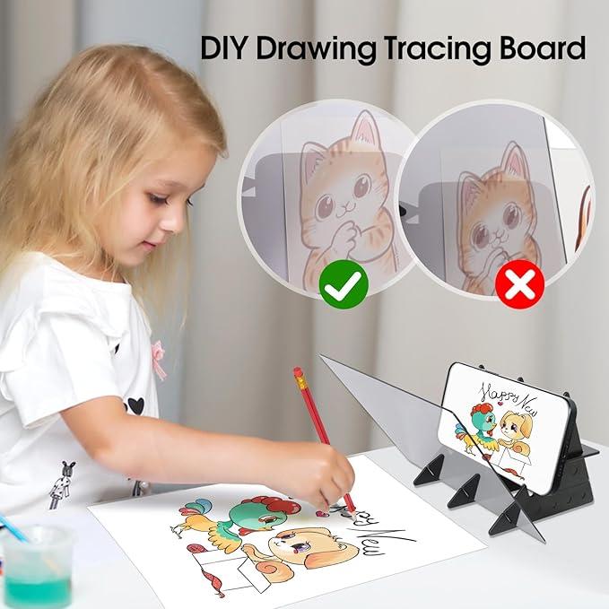 EasyDraw™ | TABLERO DE DIBUJO ÓPTICO ★ Traza y copia dibujos fácilmente