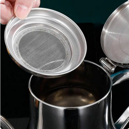 Oil-Saver® | TETERA FILTRADORA DE ACEITE USADO ★ Mantenlo limpio y ahora dinero