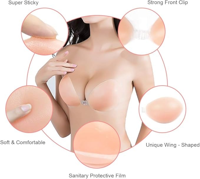 BodyLift® | SUJETADORES SIN TIRANTES X2 PCS ★ Realza la forma de tus pechos naturalmente