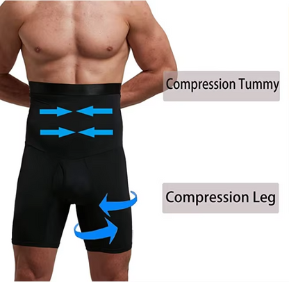 TitanFit® Pantalones de Compresión de Cintura Alta para Hombres