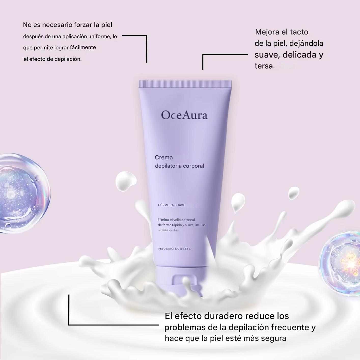 HerbGlow™ | CREMA DEPILATORIA SIN DOLOR A BASE DE HIERBAS ★ Ideal para pieles sensibles