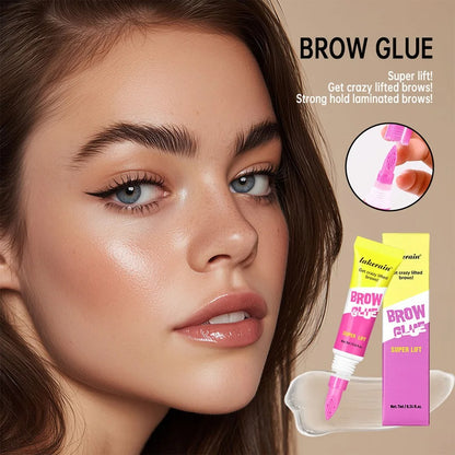 BrowGlow™ Gel Fijador De Cejas ★ Secado Rápido y Resistente X2