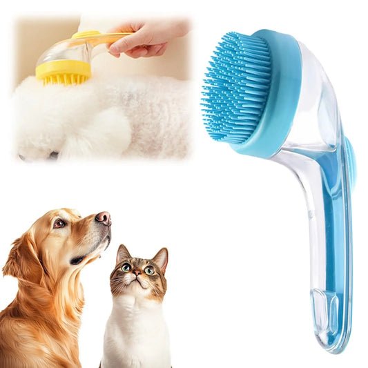 BubblePro™ Cepillo De Baño Para Mascotas 2 en 1