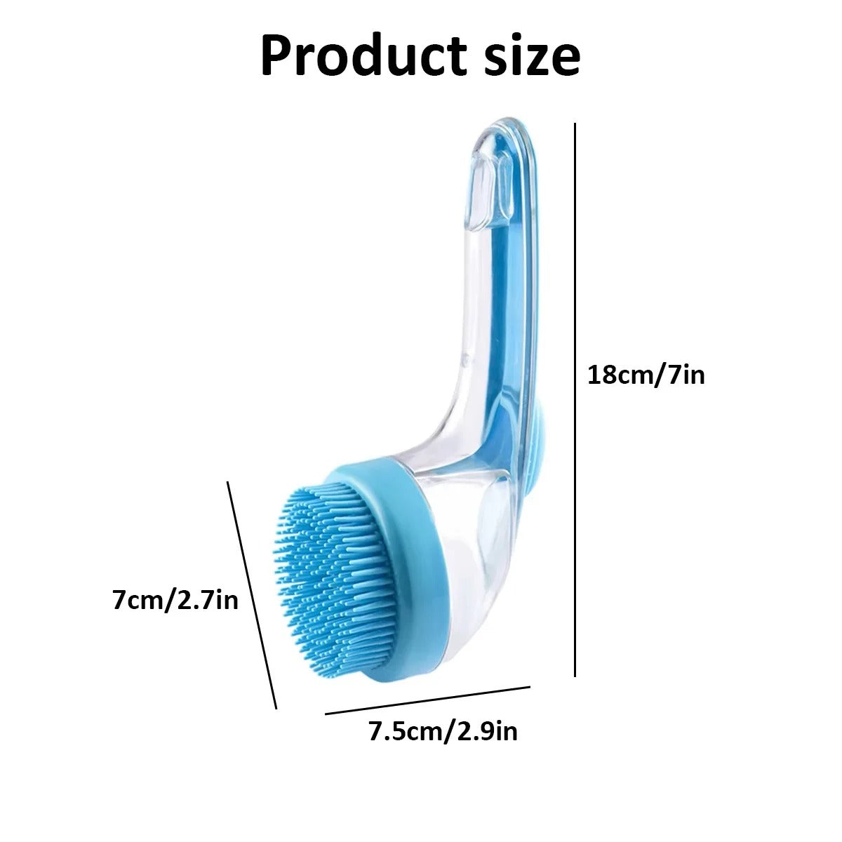 BubblePro™ Cepillo De Baño Para Mascotas 2 en 1