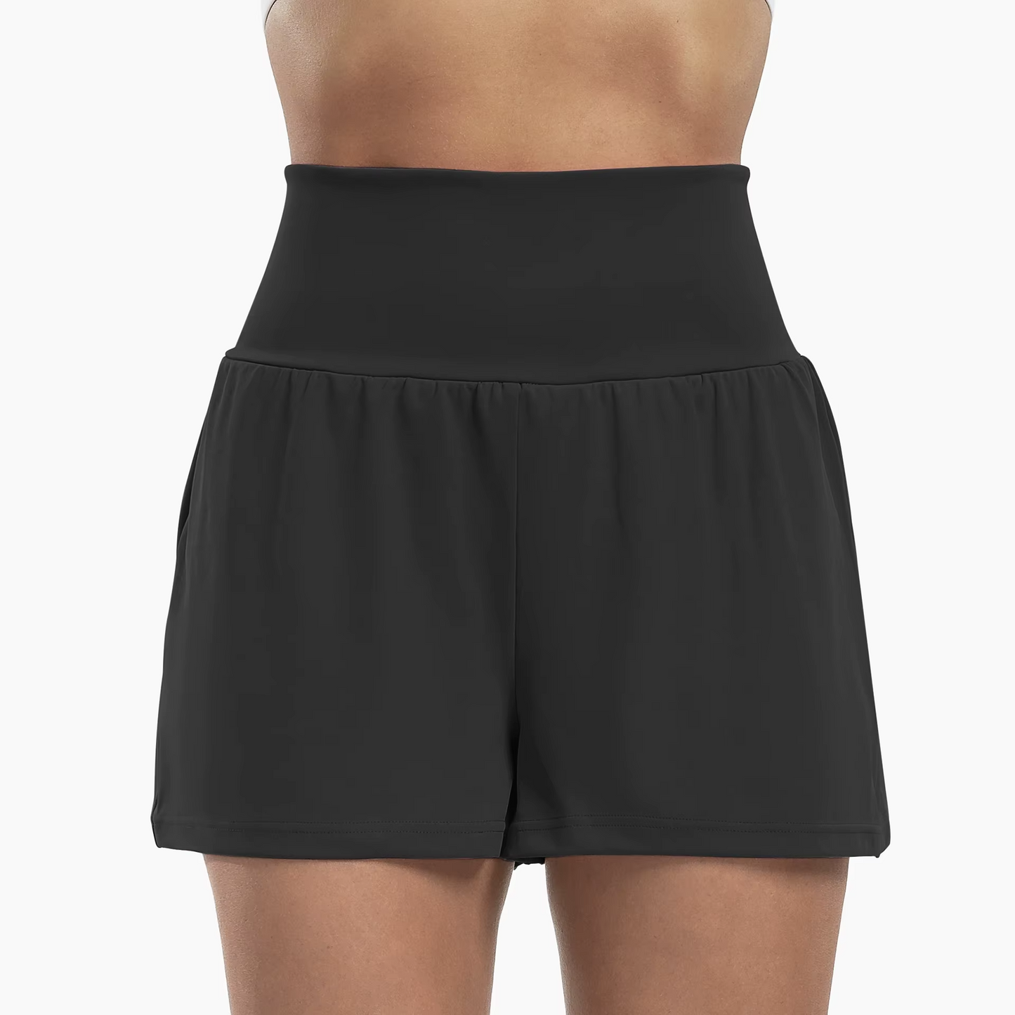 YogaFlex™ | PANTALONES CORTOS DE YOGA X2 PCS ★ Cintura alta UltraCómodos