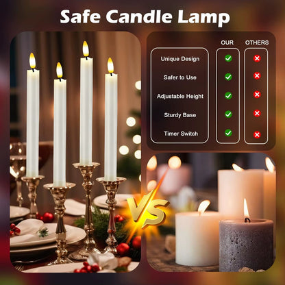 CozyLight™ Set X6 PCS Velas LED Recargables