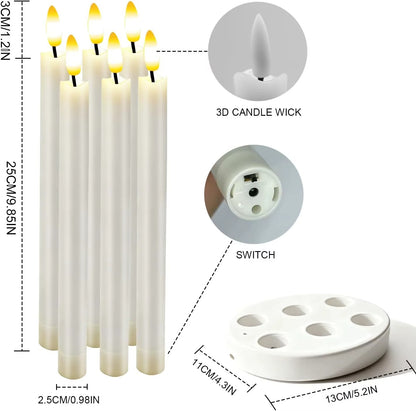 CozyLight™ Set X6 PCS Velas LED Recargables