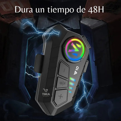 SonicRider® Intercomunicador Bluetooth Para Casco