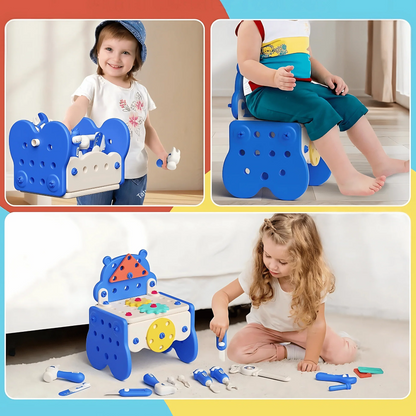 HippoBABY® Herramientas de Juguete Didácticas Para Niños X92pcs