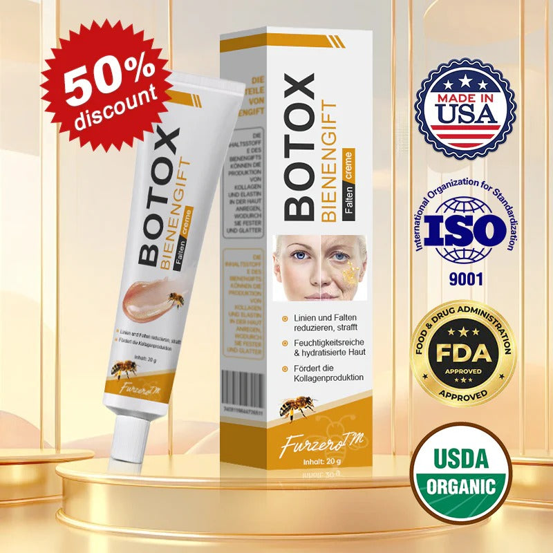 BeeTox® Crema Antiarrugas con Botox y Veneno de Abeja