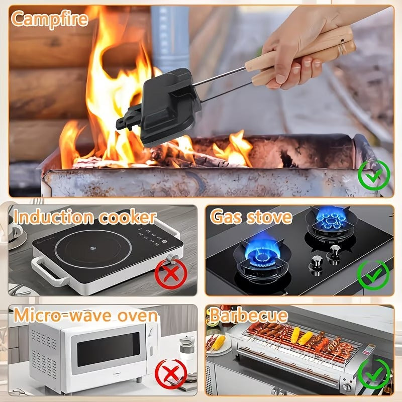 FlipGrill™ Sartén Doble Cara Para Hacer Sandwich