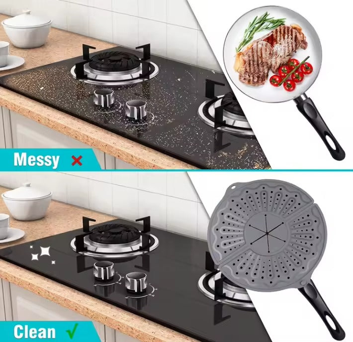 CleanCook™ Tapas Antisalpicaduras de Silicona  X3