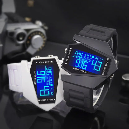 AirPulse® Reloj Deportivo • Diseño Exclusivo de Avión