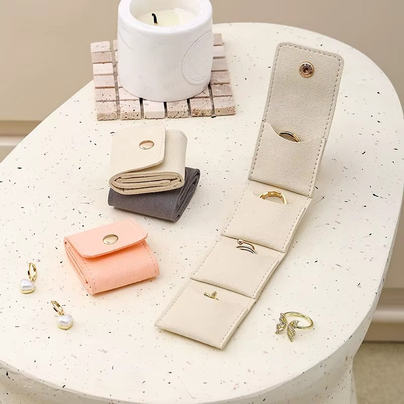 VelvetCase™ MINI BOLSO PLEGABLE PARA JOYAS ★ x 3 piezas
