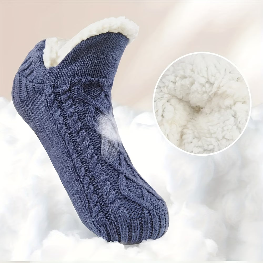 CozyFloor™ Calcetines de Felpa Tipo Pantufla Antideslizantes