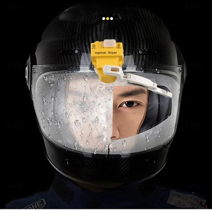 VisorTech™ Mini LimpiaParabrisas Eléctrico Para Casco