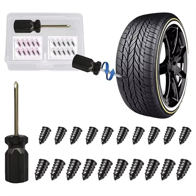 QuickPlug™ Clavos de Goma Para Reparar Neumáticos X20