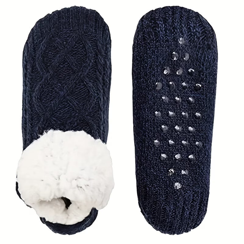 CozyFloor™ Calcetines de Felpa Tipo Pantufla Antideslizantes
