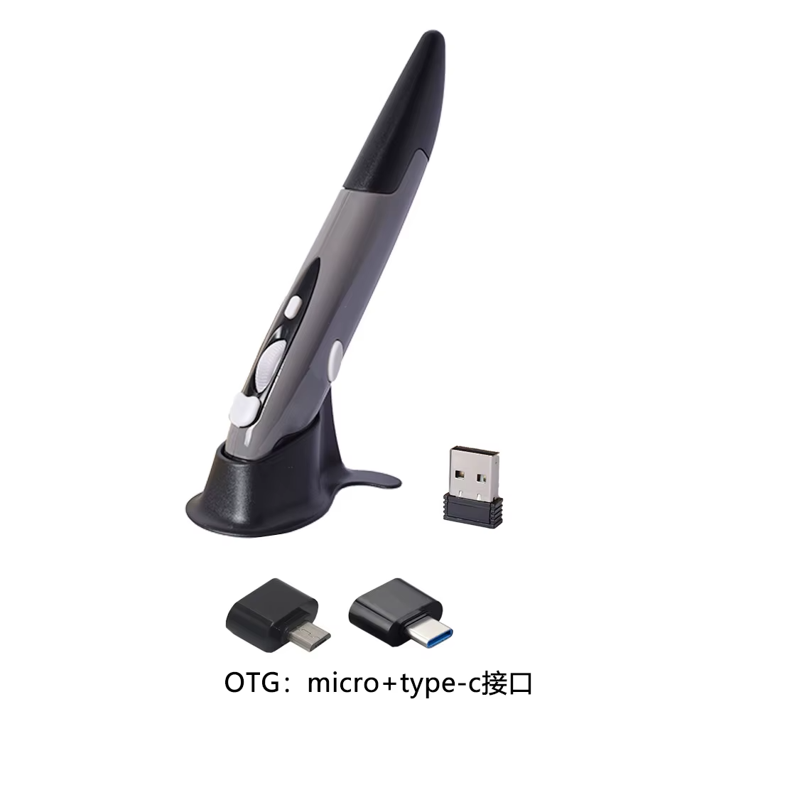 AirClick™ Mouse Pen Recargable, Inalámbrico & Ergonómico