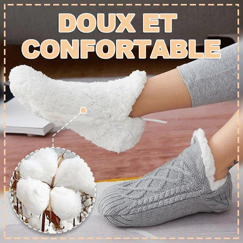 CozyFloor™ Calcetines de Felpa Tipo Pantufla Antideslizantes