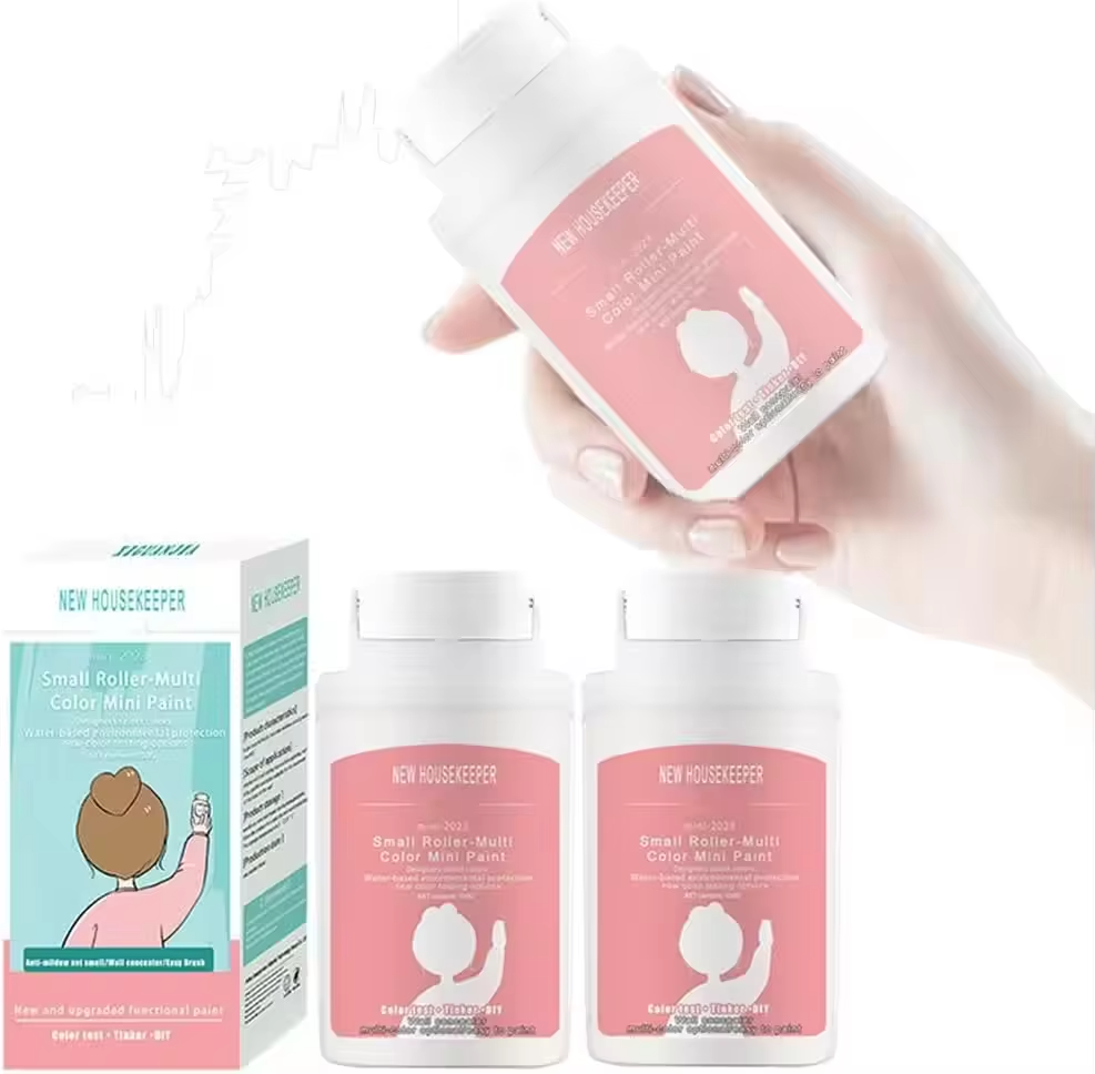 RollFix® Mini Rodillo de Pintura para Reparar Paredes