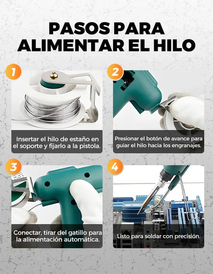 SolderEase™ Pistola Soldadora Eléctrica
