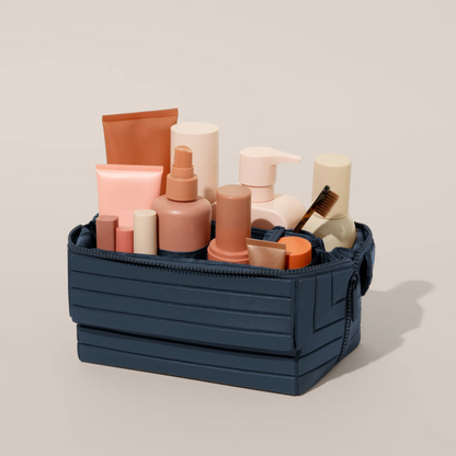 LuxTravel™ Cosmetiquera de Cuero Vegano