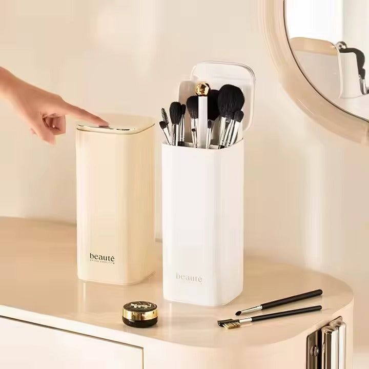 LuxeBrush® CAJA ORGANIZADORA DE BROCHAS DE MAQUILLAJE