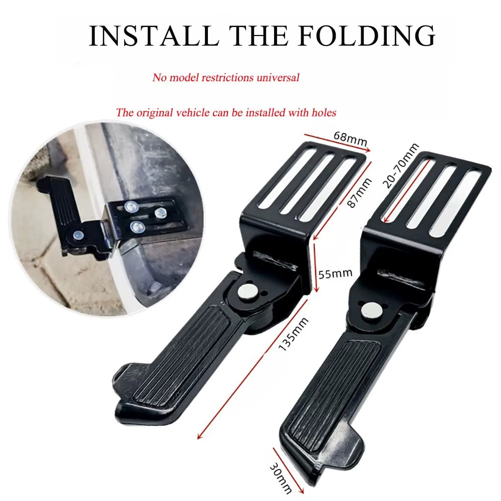 FlexRide® Reposapiés Plegables Para Moto X2 PCS