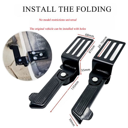 FlexRide® Reposapiés Plegables Para Moto X2 PCS