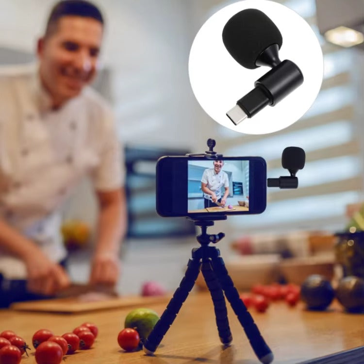 NanoVoice™ Mini Micrófono Para Celular Tipo C